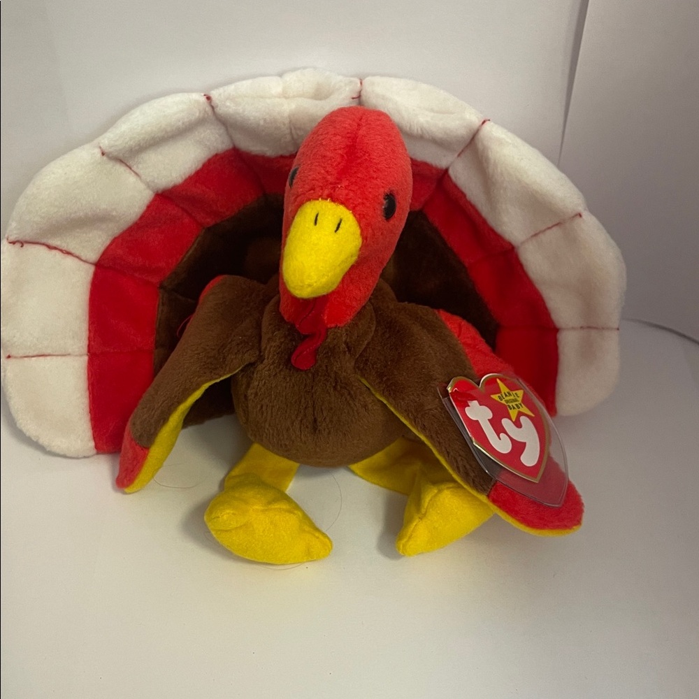 Plush Turkey TY Gobbles